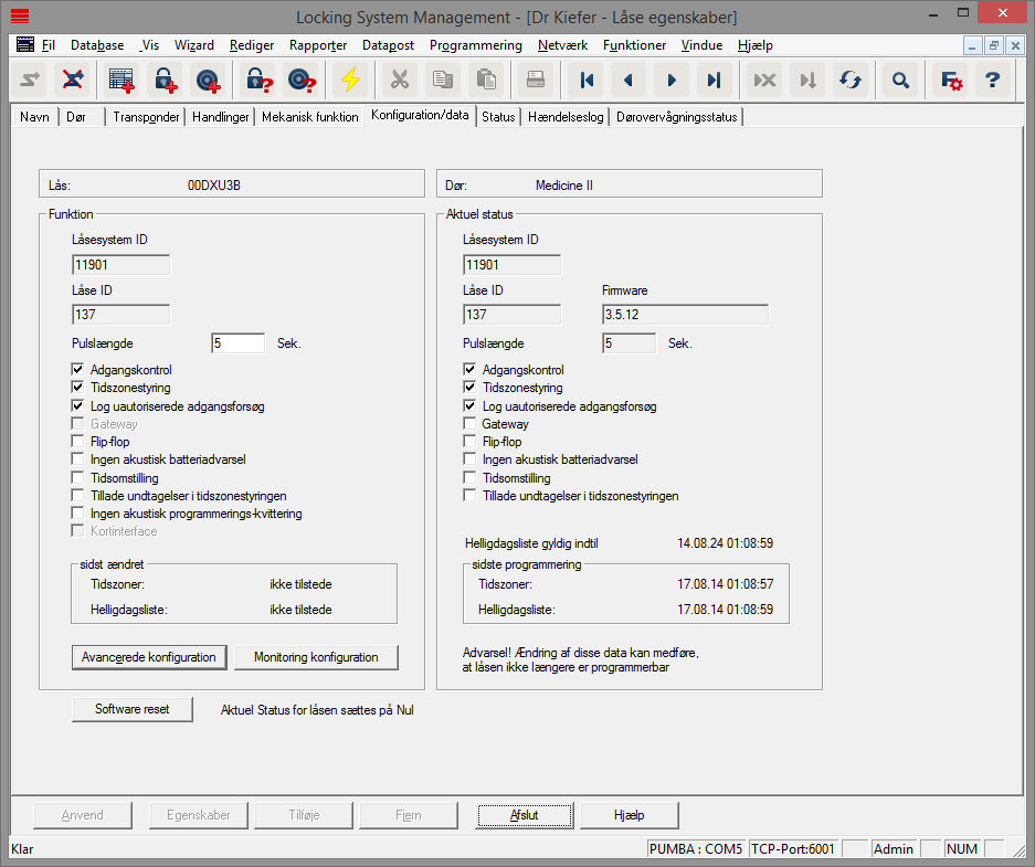 Register "Konfiguration/data"